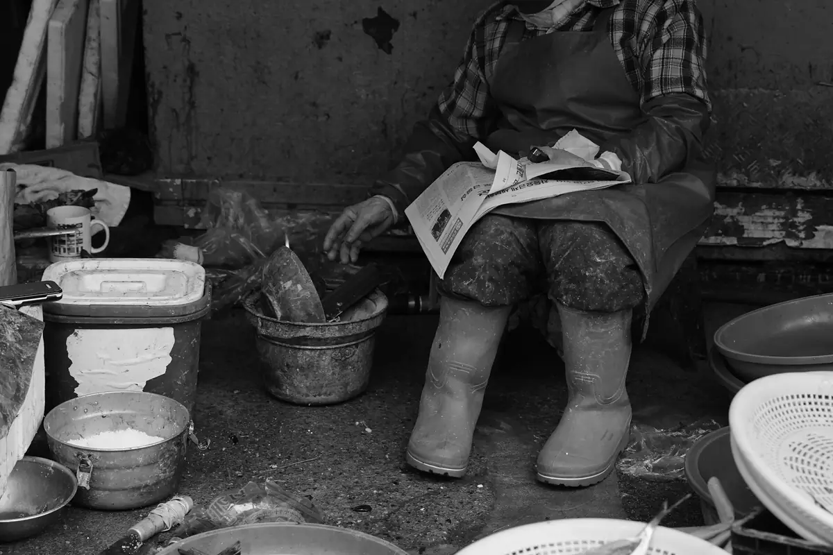 Black and white photograph 22